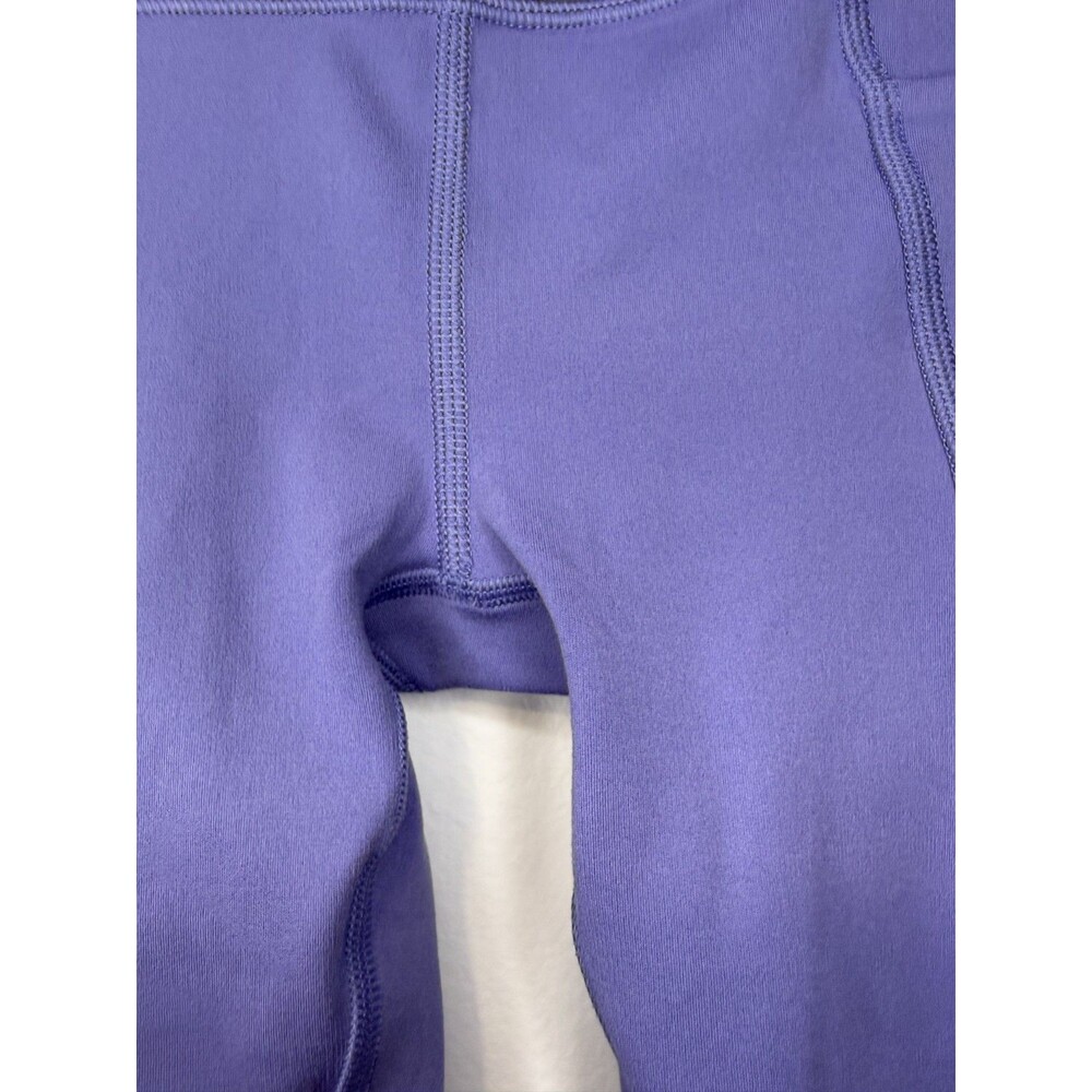 Athleta Girl Stash Your Treasures Purple Bike Shorts XS 6 Pockets Powervita EUC - Picture 8 of 8